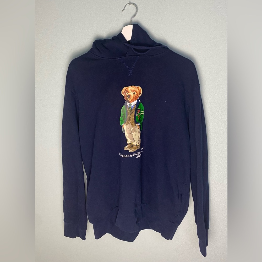 Polo Ralph Lauren Polo Bear Hoodie Navy Size Large